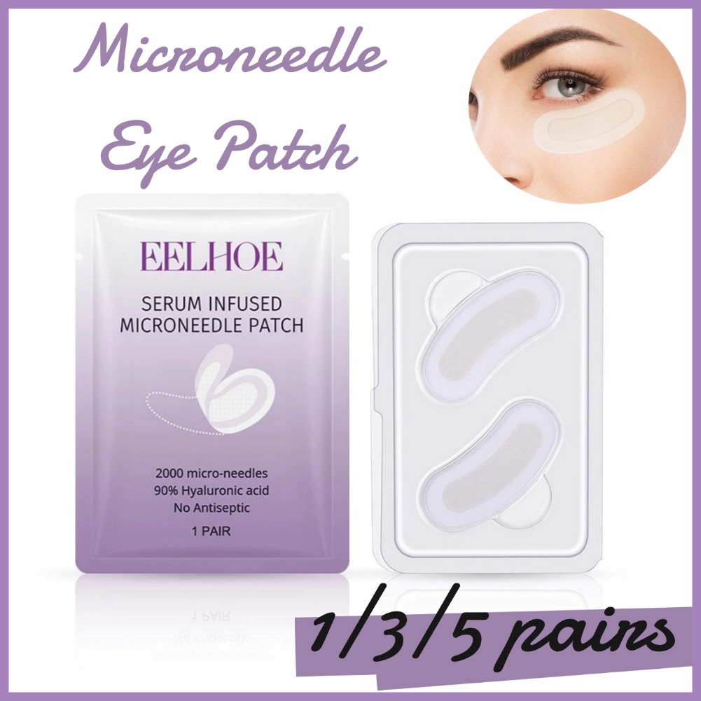 Sheet Mask Collagen - Collagen Microneedle Eye Patch Hyaluronic Acid