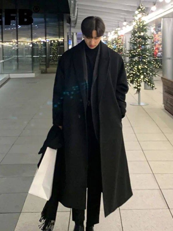 Korean Lifestyle & Kids Boutique Photos - Korean Style Men's Loose Casual Single-breasted