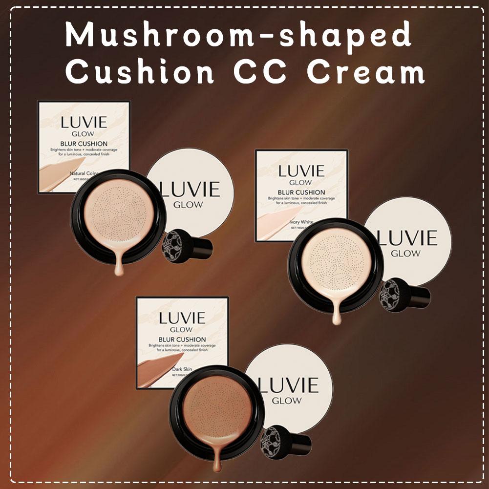 Bb Cushion Korean - LUVIE GLOW Mushroom Head Cushion Foundation