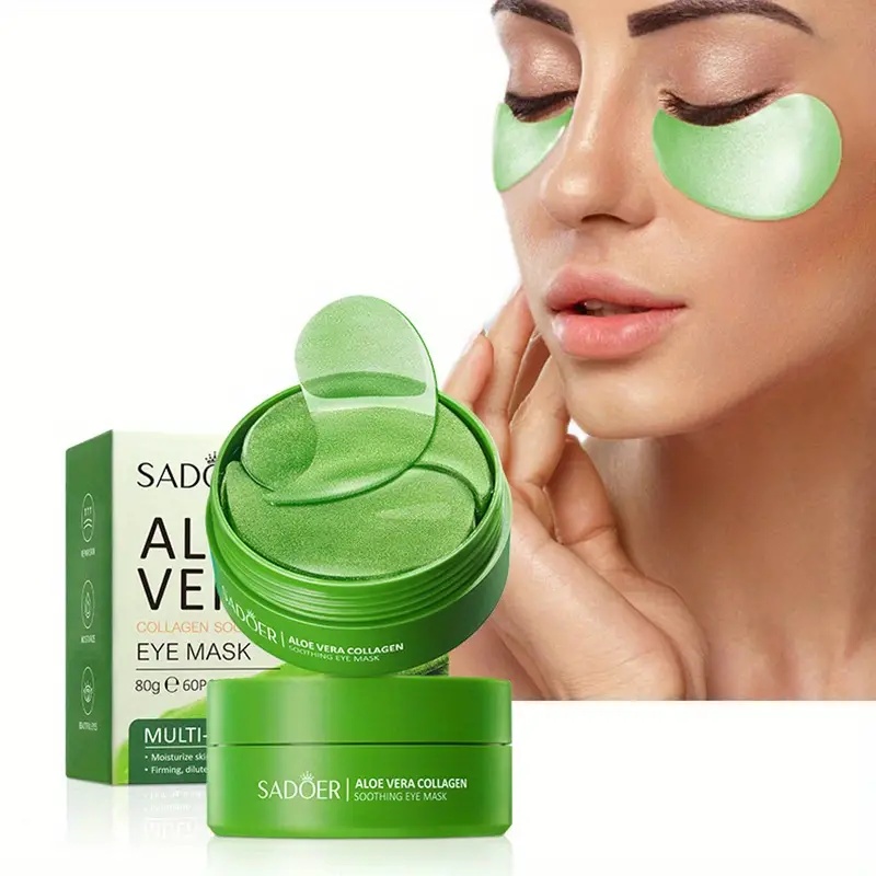 Sheet Mask Collagen - 60 Pieces of Aloe Vera Collagen
