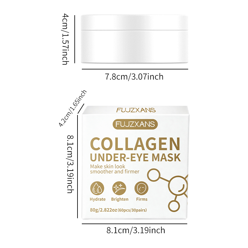 Bio-Collagen Eye Mask 60 Patch - Sheet Mask Collagen 评论和价格