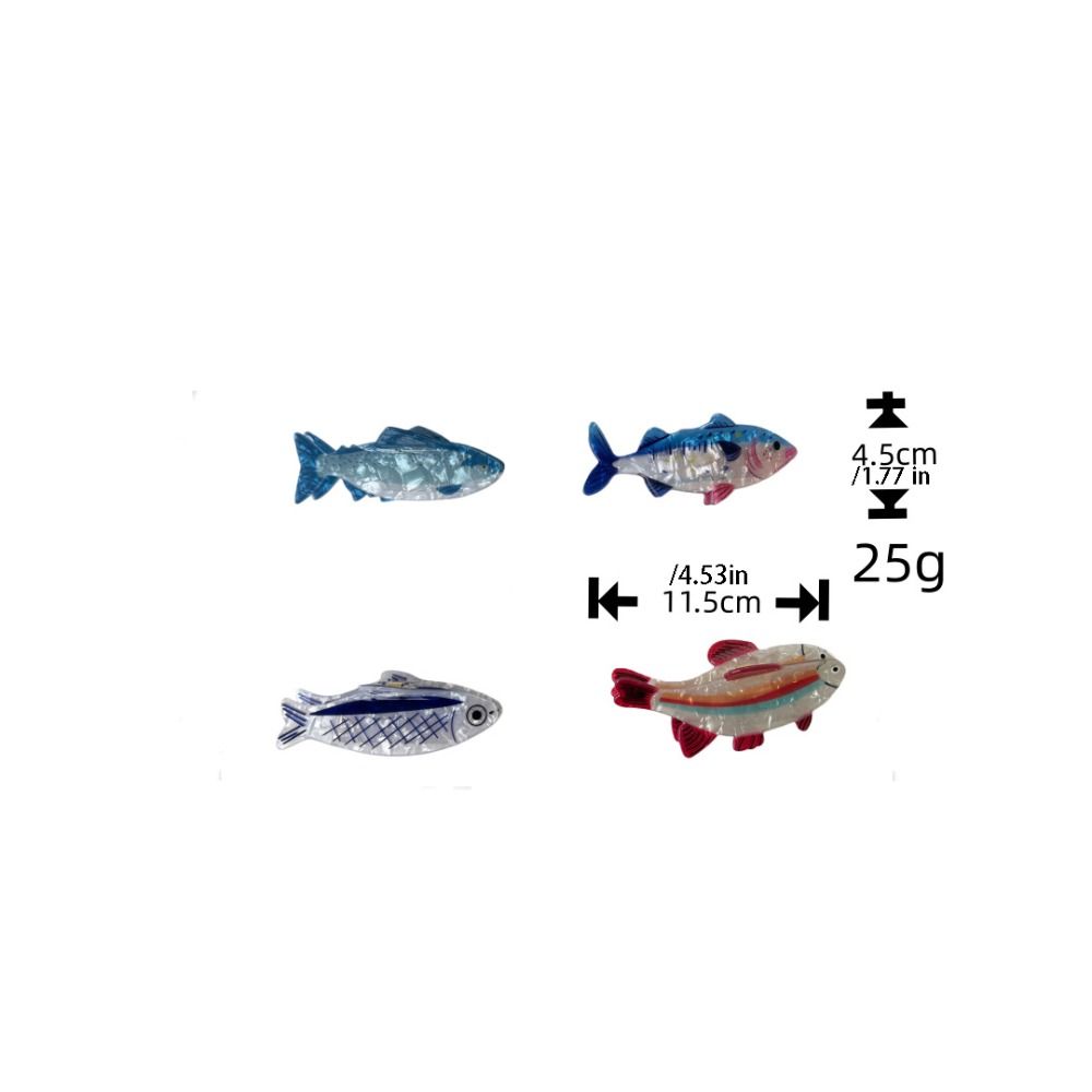 Hairpin Ocean Animal Hair Claw - Korean Lifestyle & Kids Boutique Photos 评论和价格