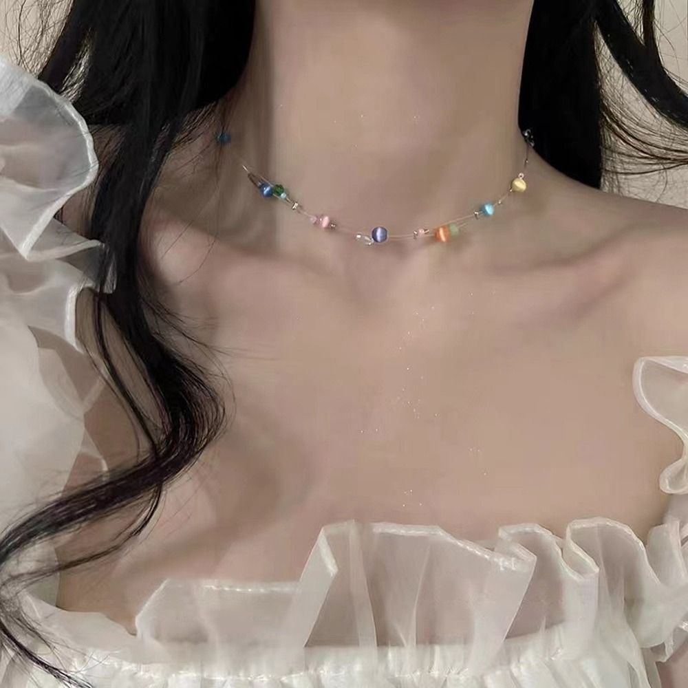 Trendy Alloy Korean Style Neck - Korean Lifestyle Aesthetic 评论和价格