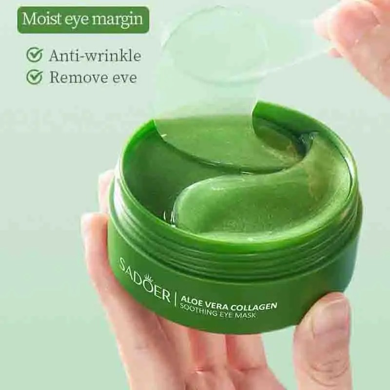 60pcs Aloe Vera Collagen Eye M - Sheet Mask Collagen 评论和价格