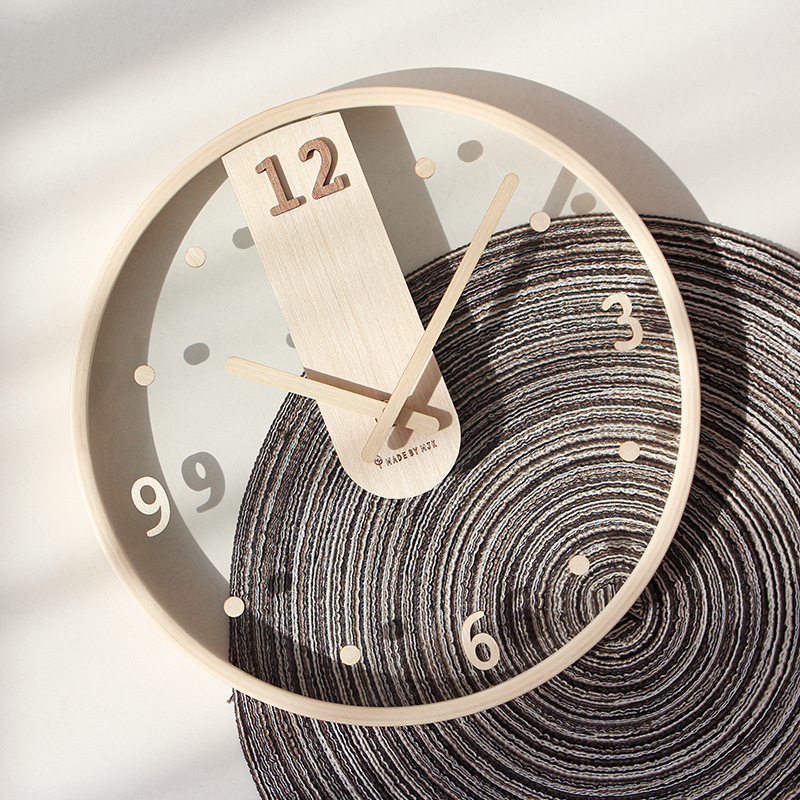 Design European Clock Wall Aes - Korean Lifestyle Aesthetic 评论和价格