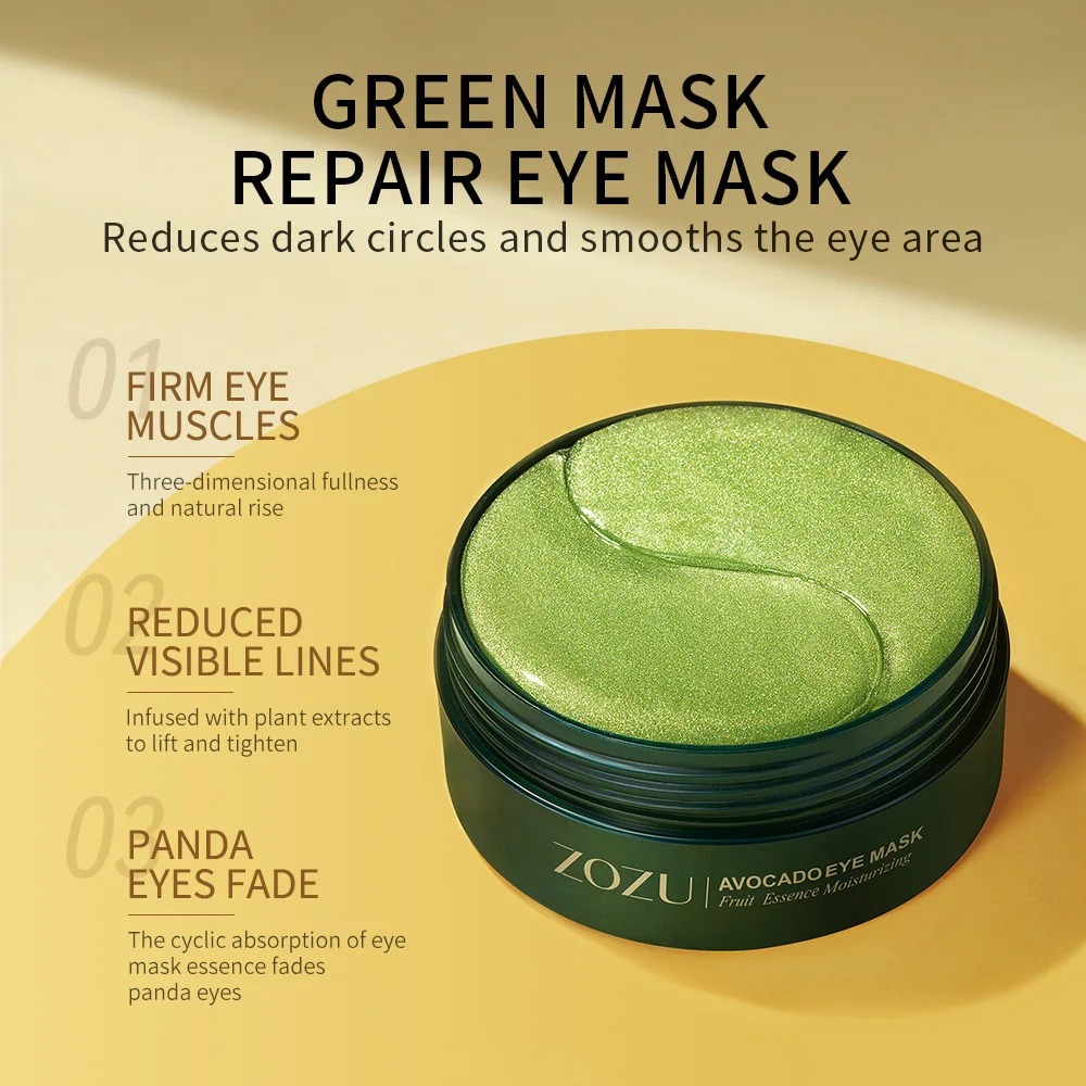 120pcs Avocado Golden Collagen - Sheet Mask Collagen 评论和价格