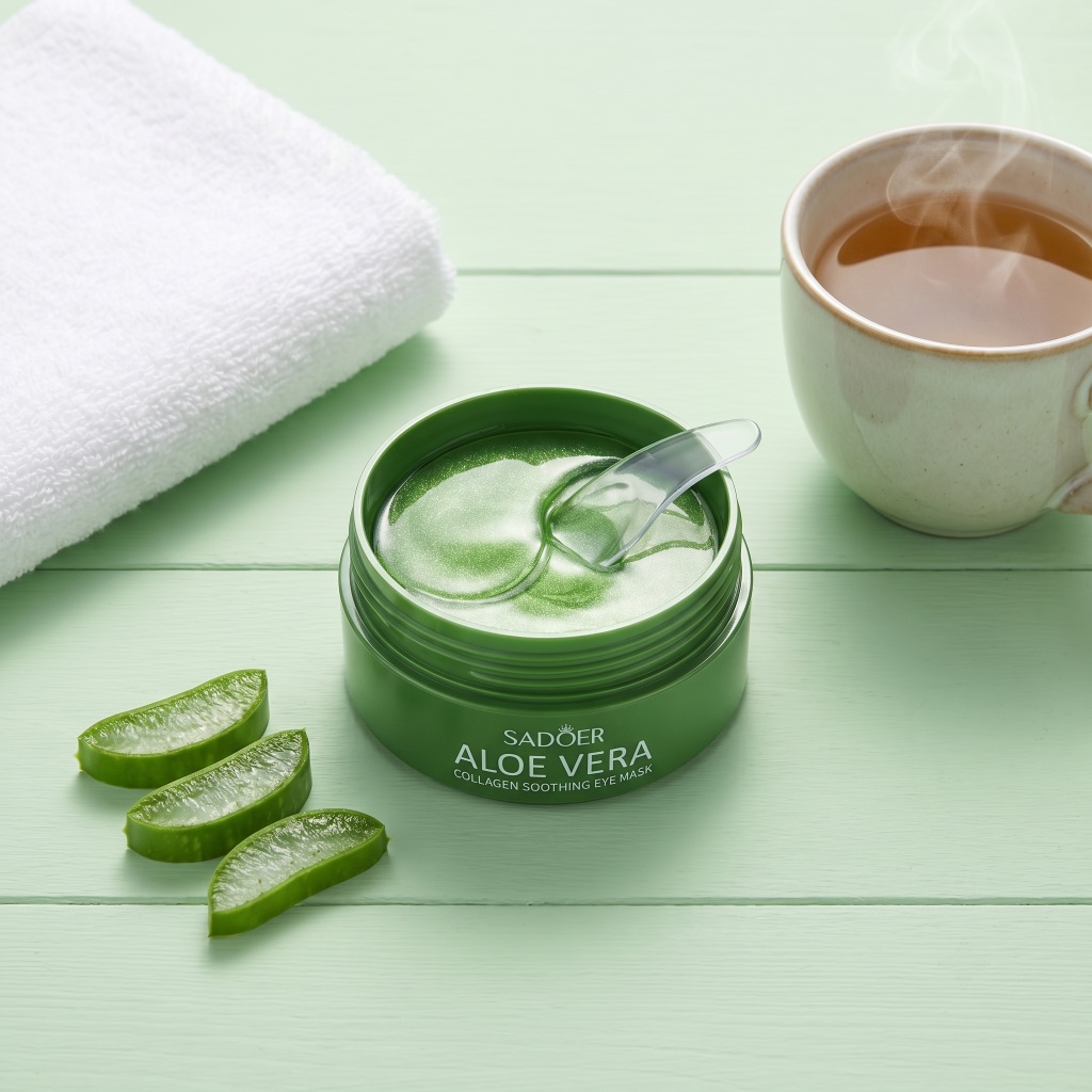 60pcs Aloe Vera Collagen Eye M - Sheet Mask Collagen 评论和价格