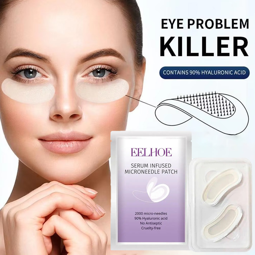 1 Pair Micro-needle Eye Patch  - Sheet Mask Collagen 评论和价格