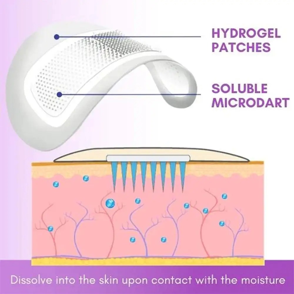 1 Pair Micro-needle Eye Patch  - Sheet Mask Collagen 评论和价格