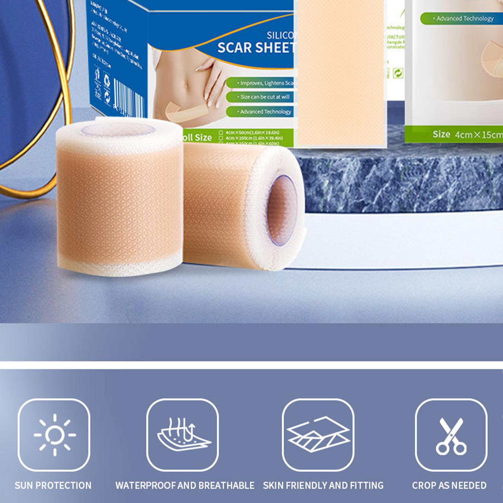 1 Roll Silicone Scar Sheets 4c - Sheet Mask Collagen 评论和价格